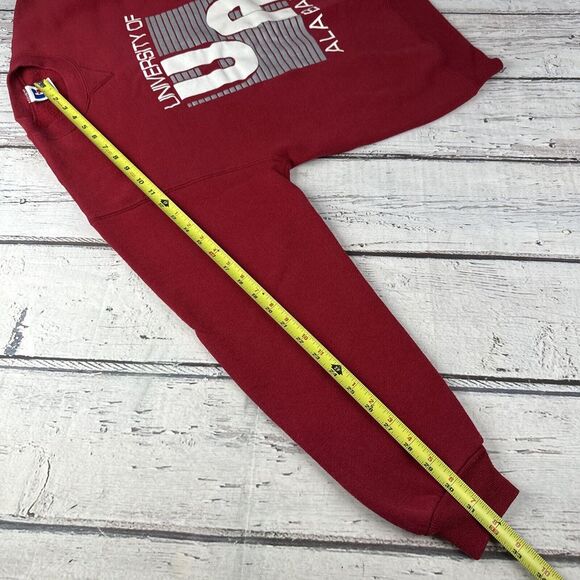 Vintage RUSSELL University Alabama Crimson Tide Sweatshirt‎ Mens Large Tide USA - Picture 12 of 14
